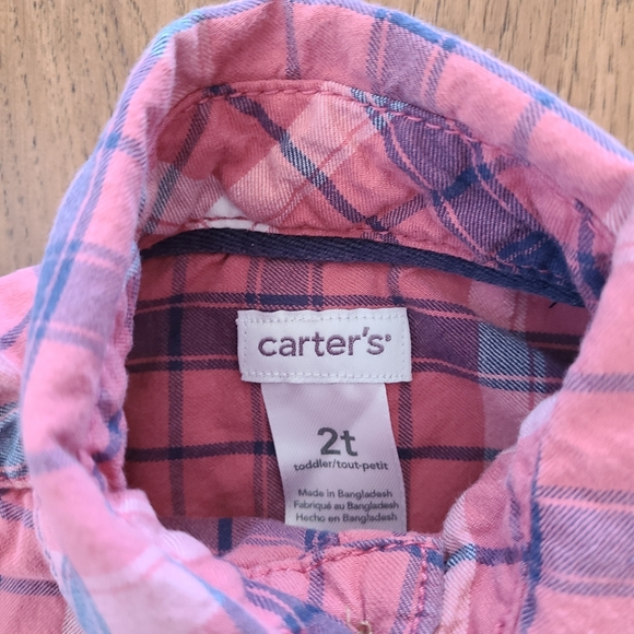 4/$20 Carters dress shirt - Picture 2 of 3